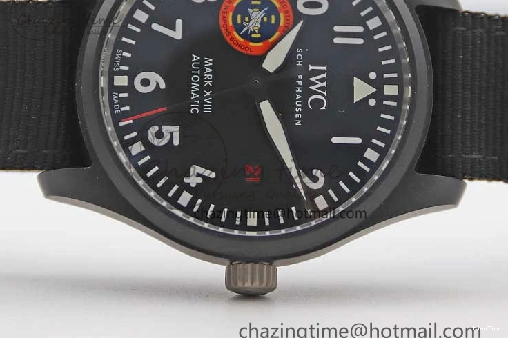 MIROTIME 0407 Mark XVIII ‘TOPGUN SFTI’ Ceramic M+F Best Edition Black Dial on Black Nylon Strap A MultiPurpose 7047